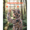 VEVOR Camo Hoodie, Small Size, Men Pullover Hooded Sweatshirt, Moisture Wicking & Breathable, Quick-dry, Hiking Fishing Shirt with Hood, Long Sleeves Hunting Shirts for Spring & Summer Outdoor Work