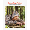 VEVOR Camo Hoodie, X-Large Size, Men Pullover Hooded Sweatshirt, Moisture Wicking & Breathable, Quick-dry, Hiking Fishing Shirt with Hood, Long Sleeves Hunting Shirts for Spring & Summer Outdoor Work