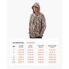 VEVOR Camo Hoodie, X-Large Size, Men Pullover Hooded Sweatshirt, Moisture Wicking & Breathable, Quick-dry, Hiking Fishing Shirt with Hood, Long Sleeves Hunting Shirts for Spring & Summer Outdoor Work