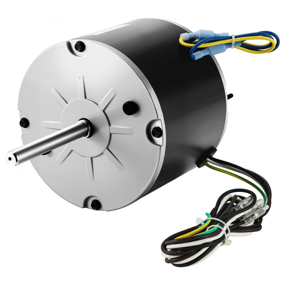 VEVOR Condenser Fan Motor with Capacitor, 1/8HP 825RPM 208-230V, Replacement for GE Genteq Carrier Bryant Payne 5KCP39KFUA99S D159176P01 X70370245010 X70370245-01 5KCP39GGV570S