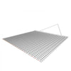 VEVOR Drag Harrow, 4 x 4 ft, High-Efficiency Chain Harrow Rake, ATVs UTVs Tractors Attachments, Durable Galvanized Steel Mesh Drag Mat with Towing Chain, for Gravel Driveway Ruts Farm Field Leveling