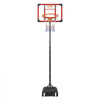 VEVOR Basketball Hoop, 5-7 ft Adjustable Height Portable Backboard System, 28 inch Basketball Hoop & Goal, Kids & Adults Basketball Set with Wheels, Stand, and Fillable Base, for Outdoor/Indoor