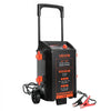 VEVOR Wheeled Battery Charger 6V/12V 40A/200A Car Charger Engine Starter, Heavy Duty Automotive Car Battery Maintainer, Fully Automatic, with Wheels, Compatible with Lead-Acid and Lithium Batteries