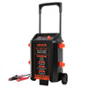 VEVOR Wheeled Battery Charger 6V/12V/24V 60A/300A/200A Car Charger Starter, Heavy Duty Automotive Car Battery Maintainer Engine Start, Fully Automatic, with Wheels, for Lead-Acid and Lithium Batteries