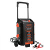VEVOR Wheeled Battery Charger 6V/12V/24V 80A/400A/250A Car Charger Starter, Heavy Duty Automotive Car Battery Maintainer Engine Start, Fully Automatic, with Wheels, for Lead-Acid and Lithium Batteries