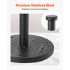 VEVOR Paper Towel Holder Countertop, Stainless Steel Kitchen Paper Towel Stand with Weighted Base and Suction Cups, Non-slip Countertop Kitchen Paper Roll Holders for Kitchen Bathroom