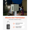 VEVOR Outdoor Electrical Outlet Box, Dual 20 AMP GFCI Receptacles, Electrical Outlet Panel Box with GFCI Protection, IP54 Weatherproof Power Plug Outlet Box, for Halloween Decorations, Patio Lights