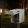VEVOR Outdoor Electrical Outlet Box, Dual 20 AMP GFCI Receptacles, Electrical Outlet Panel Box with GFCI Protection, IP54 Weatherproof Power Plug Outlet Box, for Halloween Decorations, Patio Lights