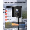 VEVOR 50 20 Amp RV Temporary Power Outlet Box Electrical Panel with Breaker, Weatherproof Electrical Outlet Box, with Prewired 50 Amp & 20 Amp GFCI Receptacle, for RV Camper, Travel Trailer, Motorhome