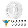 VEVOR PEX-AL-PEX Tube, 328ft, 5/8'' Diameter Aluminum-Plastic Composite Pipe Oxygen Barrier Radiant Floor PEX Pipe, 0.08'' Thickness Radiant Heat Floor Plumbing Inner Aluminum Layer PEX Tubing Pipe
