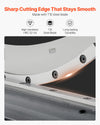 VEVOR HS-500 T10 steel blade detail - HRC 52-54 hardness graphic