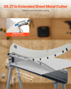 39.27 in extended sheet metal cutter; efficient and precise cutting (infographic)