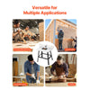 VEVOR Precision Router Table System, 31.5 in x 23.9 in, Routing Table Accessory Kit with Adjustable Fence, MDF Top, Sturdy Metal Base, Dust Collection Port, Compatible with Routes & Various Drill Bits