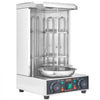 VEVOR Shawarma Grill Machine, 13lbs Capacity, Chicken Shawarma Cooker Machine with 2 Burners, 122℉-572℉ Electric Vertical Broiler Gyro Rotisserie Oven Doner Kebab Machine for Home/Commercial Use