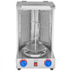 VEVOR Shawarma Grill Machine, 13 lbs Capacity, Chicken Shawarma Cooker Machine with 2 Burners, Gas Vertical Broiler Gyro Rotisserie Oven Doner Kebab Machine, for Home Restaurant Kitchen Parties