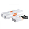 VEVOR Stretch Film, 15 inches x 1000 feet, 2 Pack, 60 Gauge Industrial Strength Clear Durable Stretch Wrap Roll, Heavy Duty Shrink Film Stretch Wrap with Handles for Pallet Wrapping Shipping Moving