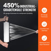 VEVOR Stretch Film, 15 inches x 1200 feet, 1 Pack, 80 Gauge Industrial Strength Clear Durable Stretch Wrap Roll, Heavy Duty Shrink Film Stretch Wrap with Handles for Pallet Wrapping Shipping Moving