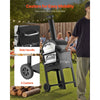 VEVOR Outdoor Pizza Oven, 12" Pellet Fire Ovens, 2-Layer Pizza Oven Wood Fired, Wood Burning Outdoor Pizza-Oven with 2 Removable Wheels, 1000℉ Max Temperature Fired Pizza-Maker Ovens for Barbecue