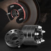 VEVOR Wheel Spacers, 1.5" 5"x5.5" Wheel Adapters, 5 Lug Forged Spacer, 71.5 mm Bore Hubcentric M1/2-20 Studs Spacers, Fit for Jeep Journey, WRANGLER JK JKU, Commander XK, Marquis, 4 PCS Black