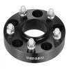 VEVOR Wheel Spacers, 1.5" 5"x5.5" Wheel Adapters, 5 Lug Forged Spacer, 71.5 mm Bore Hubcentric M1/2-20 Studs Spacers, Fit for Jeep Journey, WRANGLER JK JKU, Commander XK, Marquis, 4 PCS Black