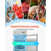 VEVOR Commercial Reach-In Freezer 29" W, 22 Cu.Ft Stainless Steel Upright Freezer with Single Door, Auto-Defrost, 4 Adjustable Shelves, -11 to 14℉ Temp Control, LED Light, ETL Certified