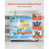 VEVOR Commercial Reach-In Refrigerator 72" W, 52 Cu.Ft Stainless Steel Upright Refrigerator with Three Doors, Auto-Defrost, 9 Adjustable Shelves, 32 to 50℉ Temp Control, UL Certified