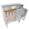 VEVOR Commercial Reach-In Refrigerator 85" W, 69 Cu.Ft Stainless Steel Upright Refrigerator with Three Doors, Auto-Defrost, 12 Adjustable Shelves, 32 to 50℉ Temp Control, ETL Certified