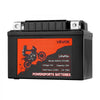 VEVOR Motorcycle Battery, 12 Volt 2Ah, LiFePO4 Lithium Pre-Charged Powersports Battery, Maintenance Free & High Performance, Compatible with ATV, Motorcycle, Jet Skis, Scooter, UTV, and More