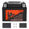 VEVOR Motorcycle Battery, 12 Volt 2Ah, LiFePO4 Lithium Pre-Charged Powersports Battery, Maintenance Free & High Performance, Compatible with ATV, Motorcycle, Jet Skis, Scooter, UTV, and More
