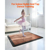 VEVOR Dance Floor Tiles, 12.4 x 12.4 in 25 Piece Interlocking Dance Flooring, Portable Dance Practice Floor with Cushioned Base  (Oak Wood Grain, 25 sq. ft/Box )