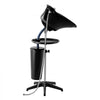 VEVOR Portable Shampoo Bowl, Deep Shampoo Sink for Washing Hair with Adjustable Height and Angle, Includes Drain Hose, Shower Head and Bucket, Portable Salon Sink for Barbershop Spa Center Use, Black