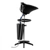 VEVOR Portable Shampoo Bowl, Deep Shampoo Sink for Washing Hair with Adjustable Height and Angle, Includes Drain Hose, Shower Head and Bucket, Portable Salon Sink for Barbershop Spa Center Use, Black