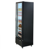 VEVOR Commercial Merchandiser Refrigerator, 12.7 Cu.Ft / 360 L Glass Door Display Refrigerator, Upright Beverage Cooler Fridge with 4 Adjustable Shelves, Soft LED Light & Casters for Homes Shops Bars