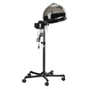 VEVOR Professional Hair Steamer for Deep Conditioning, 11.81-inch Hooded Ionic Hair Steamer with 2 Modes, Height-Adjustable Standing Hair Steamer with Timer, 5 Wheels (2 Lockable) for Salon Home Spa