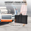 VEVOR Portable Tradeshow Podium Table, 35.43" x 19.29" x 37.01", Display Exhibition Counter Stand Booth Fair with Wall, Foldable Promotion Retail Bar Table Pop Up Podium Counter with Carrying Bag