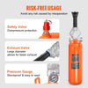 VEVOR Tire Bead Setter, 8L Capacity, 120 PSI Air Bead Blaster, Handheld & Portable Inflation Device, 85-116 PSI for Trucks, Tractors, ATVs & Cars