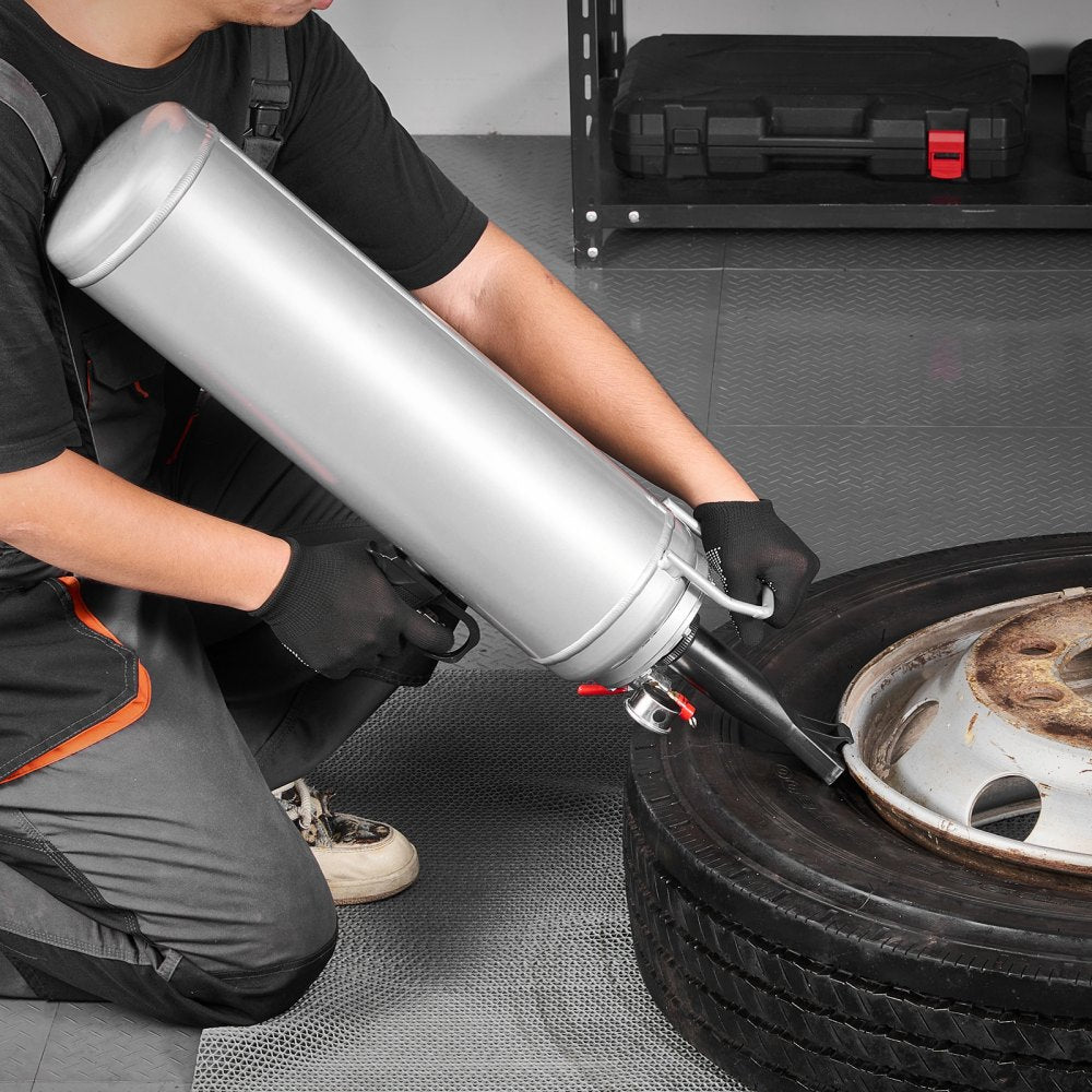 VEVOR Portable Tire Bead Seater, 3.2 Gal / 12 L Air Bead Blaster, Handheld Tire Inflator Tool, 87-116 PSI Operating Pressure, Trigger Seating Inflator for Car, Compact SUV, Light Truck, E-Bike, RV, ATV