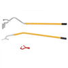 VEVOR Tire Mount Demount Tool, 22.5-24.5 inch Manual Steel Tire Changer Mount Demount Removal Tool, with Extra bead holder, Tubeless Truck Bead Breaker, 3 PCS Tire Changing Tools, Orange