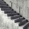 VEVOR Handrails for Outdoor Steps, Fit 1-3 Steps Outdoor Stair Railing, Wrought Iron Handrail, Adjustable Front Porch Hand Rail, Black Transitional Hand railings for Concrete Steps or Wooden Stairs