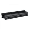 VEVOR Undermount Drawer Slides, 24 inch, Full Extension Ball Bearing Under Stair Cabinet Rails, 260 LB Load Capacity Heavy Duty Bottom Stair Cabinet Glides Track Runners,for DIY Replacement, Black
