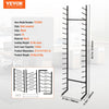 VEVOR Blueprint Storage Rack, Hanging Poster Display Rack 16-Tier, Vertical Blueprint Roll File Holder 2 Rolls/tire, Roll File Storage Rack for Blueprint Map Poster