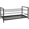 VEVOR Blueprint Storage Rack, 50 Slots Blueprint Holder with Wheels, Mobile Metal Blueprint Storage Cart for Construction Plan Map Poster Architectural, Roll File Holder for Home, Office, School