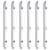 VEVOR Blueprint Clamps, 30 Inches, Blueprint Hanging Clips Binding Strips, Aluminum Construction, Large Document Storage, for Blue Print, Maps, Construction Paper Poster Plans Drawings Arts, Pack of 6