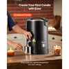 VEVOR Wax Melter for Candle Making, 10.6 Qts, Fast and Even Heating, with Easy Pour Spout and Temp Digital Display, Hourglass Base for Non-Stick Smooth Flow, Wax Melting Pot for Making Candles Soaps