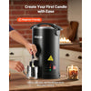 VEVOR Wax Melter for Candle Making, 5.3 Qts, Fast and Even Heating, with Easy Pour Spout and Temperature Control, Hourglass Base for Non-Stick Smooth Flow, Wax Melting Pot for Making Candles Soaps