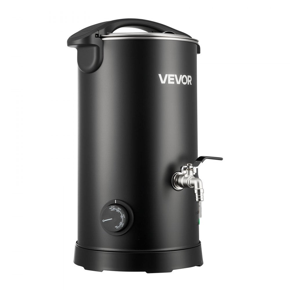 VEVOR Wax Melter for Candle Making, 5.3 Qts, Fast and Even Heating, with Easy Pour Spout and Temperature Control, Hourglass Base for Non-Stick Smooth Flow, Wax Melting Pot for Making Candles Soaps