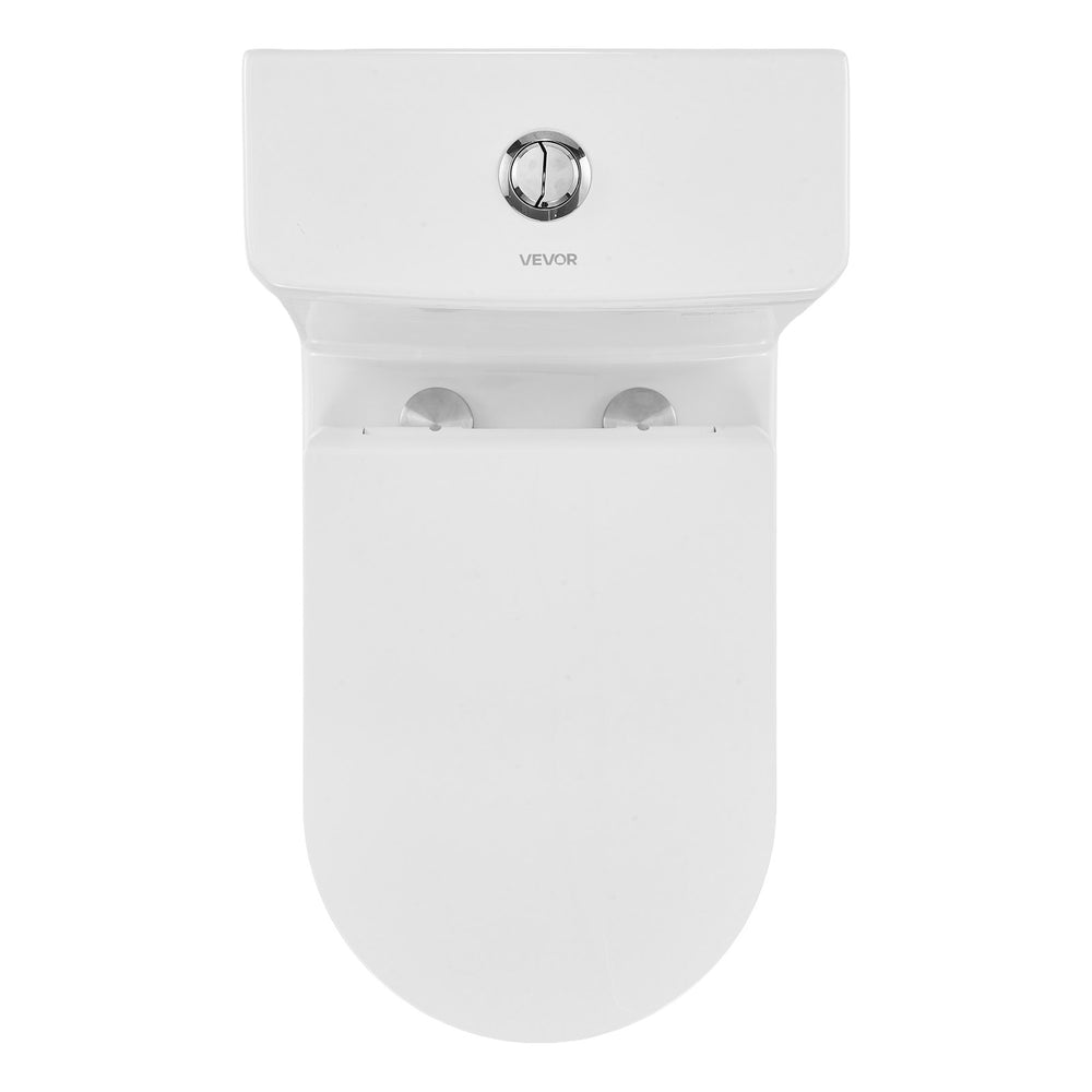 VEVOR one-piece elongated toilet - product scene image 4