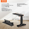 VEVOR Ladder Levler, 29.8 L x 11.4-18 in H Support Surface, Steel Ladder Leveling Tool, Folding Pitch Hopper, Stair Ladder Stabilizer Easy to Use,Extension Ladder Accessories for Uneven Ground