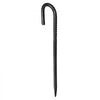 VEVOR Rebar Stakes, 12-Inch, Heavy-Duty 0.4 in Diameter J Hook, Galvanized Steel Ground Anchors with Chisel Point End & Rust-Resistant Coating, for Gardening Support, Fence, Camping Tents (16-Pack)