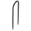 VEVOR Rebar Stakes, 10-Inch, Heavy-Duty 0.32 in Diameter U Shape, Galvanized Steel Ground Anchors with Chisel Point End & Rust-Resistant Coating, for Gardening Support, Fence, Camping Tents (12-Pack)